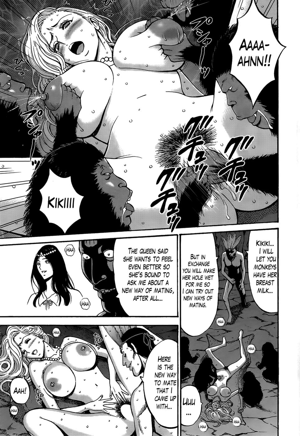 Hentai Manga Comic-The Otaku in 10,000 B.C.-Chapter 12-3